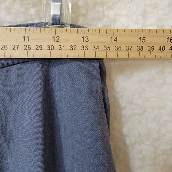 Banana Republic Casual Pants‎ Womens 10 Gray 28X32 High rise Wide Leg Pockets - Picture 6 of 9